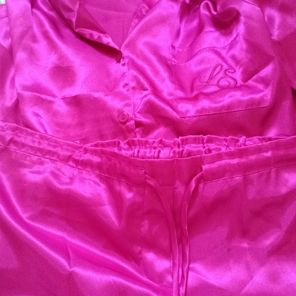 NWT La Senza Pajama Set, buttoned long sleeve shirt, long pants - Picture 5 of 10